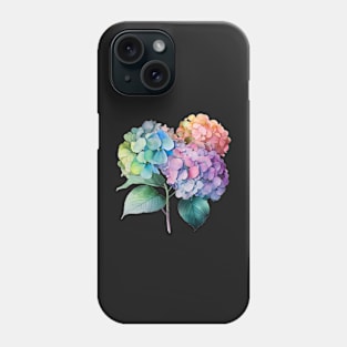 Hydrangeas Pretty Floral Phone Case