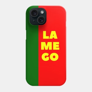 Lamego in Portuguese Flag Colors Vertical Phone Case