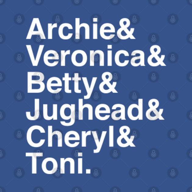 Riverdale characters - Riverdale - T-Shirt