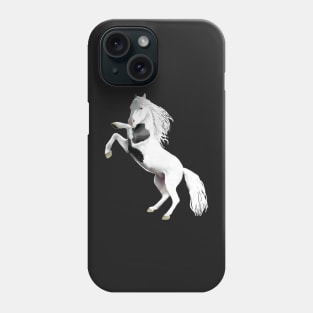 Rearing Shetland Pony Phone Case