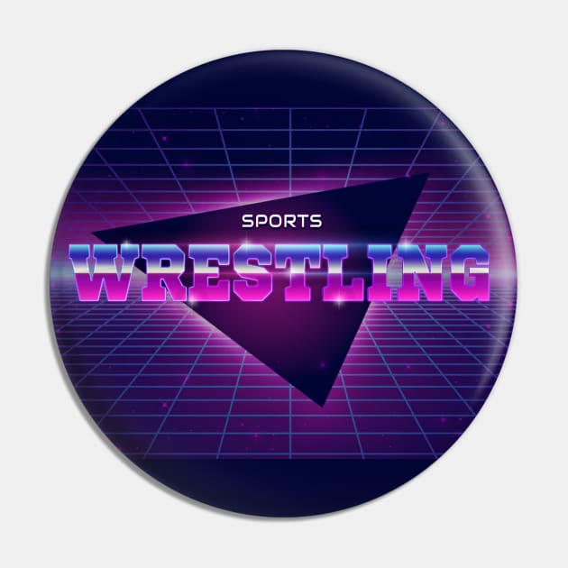 Wrestling Sport Pin by Shop Ovov