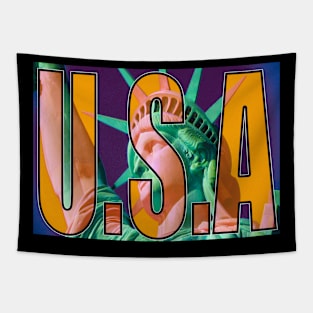 LIBERTY TRIPPY USA Tapestry