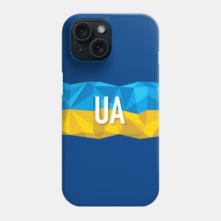 UA is for Ukraine Phone Case