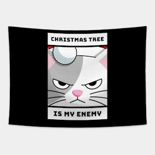 Christmas tree is my enemy Tapestry