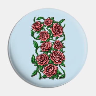 A Touch Of A Rose Pin