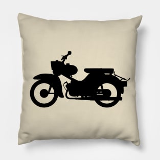 Simson Star silhouette Pillow