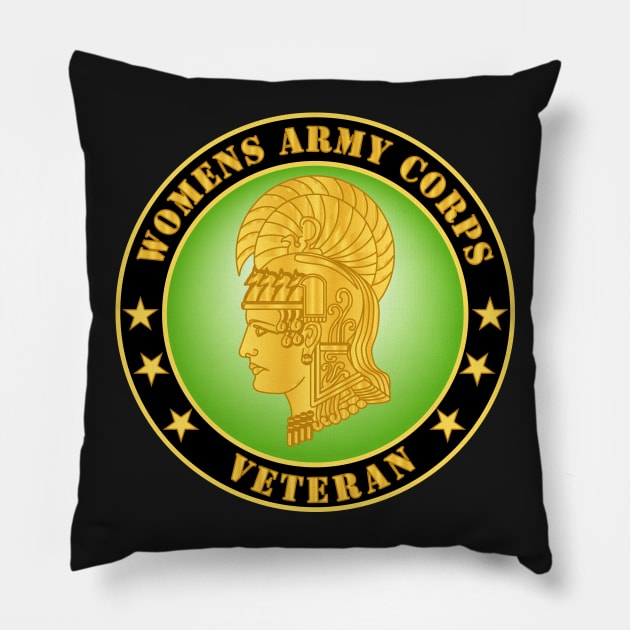 Womens Army Corps Veteran Pillow by twix123844