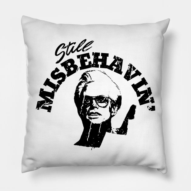 Still Misbeha shirt Pillow by oeyadrawingshop