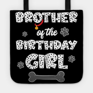 Brother Of The Birthday Girl Dalmatian Family Tote