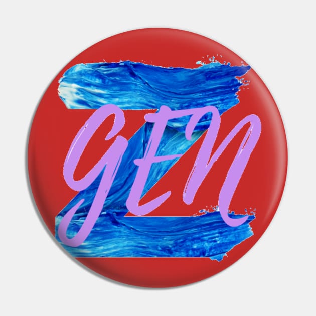 Gen Z Pin by Jo3Designs