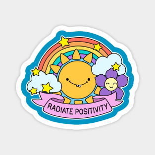 Radiate Positivity Magnet