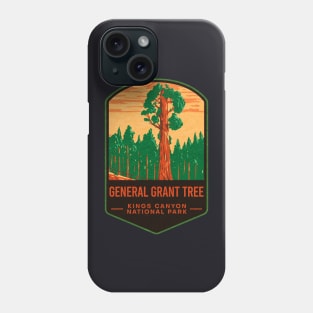 General Grant Tree Kings Canyon National Park Phone Case