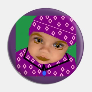 Babyface Design Pin