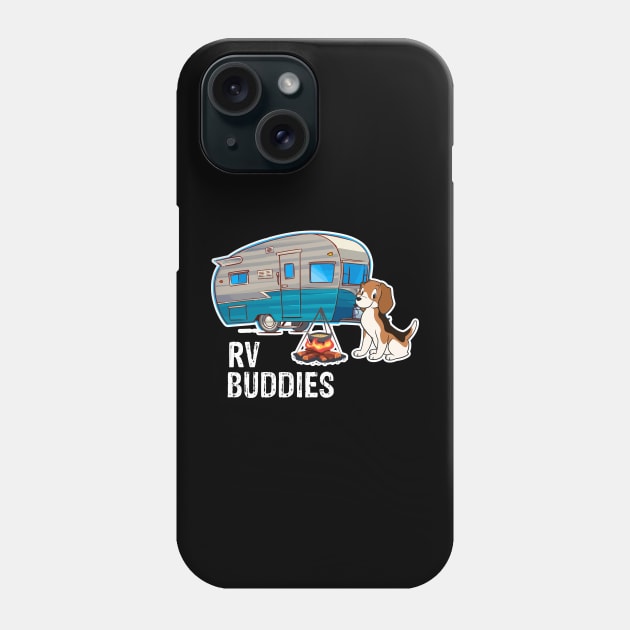 Beagles Dog Rv Buddies Pet Lovers Funny Camping Camper Phone Case by franzaled