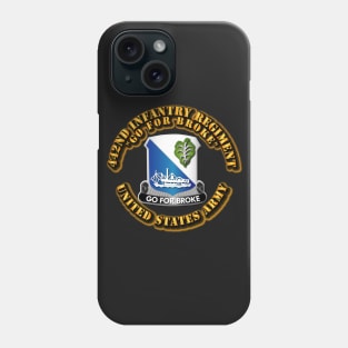 DUI - 442nd Infantry Regiment Phone Case