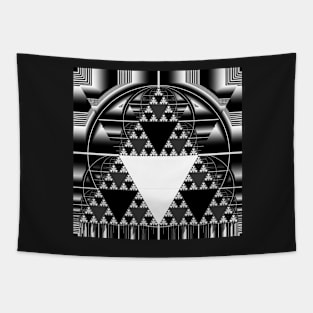 Monochrome, Sierpinski Triangle Tapestry