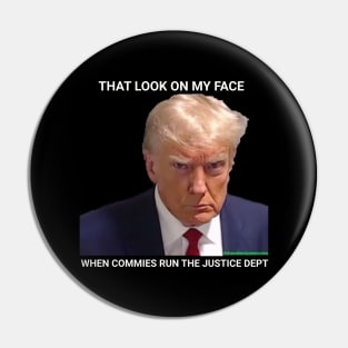 trump mugshot Pin