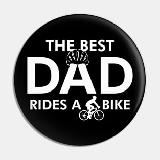 Cyclist Best Dad Father's Day Gift For Cyclist Dad Pin