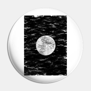 Full Moon Abstract Sketch Center. For Moon Lovers. Pin