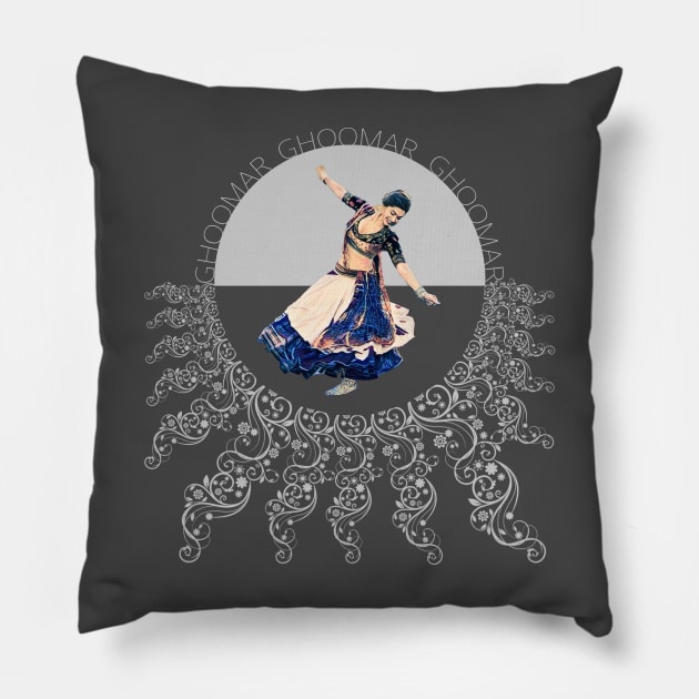 Ghoomar - Deepika Pillow by Jotted Designs