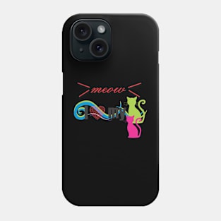 my cat love Phone Case