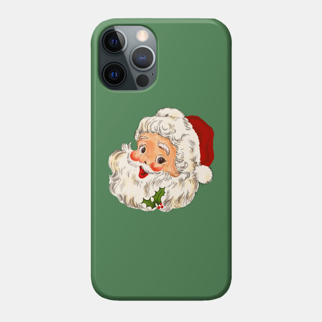 Vintage Santa No 1 - Santa Claus - Phone Case