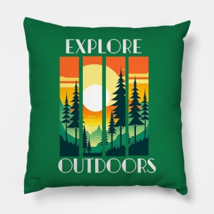 Explore Outdoors Pillow