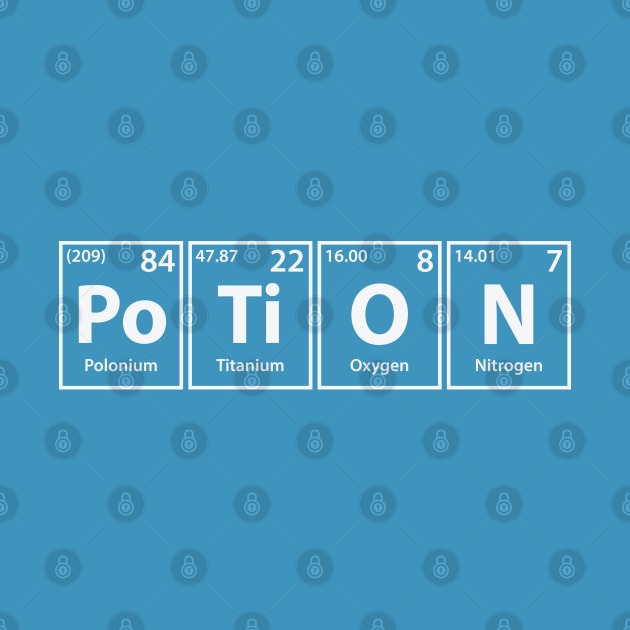 Potion (Po-Ti-O-N) Periodic Elements Spelling by cerebrands