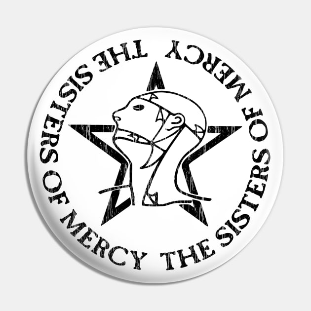 Sisters Of Mercy Pin by Creativity Explode