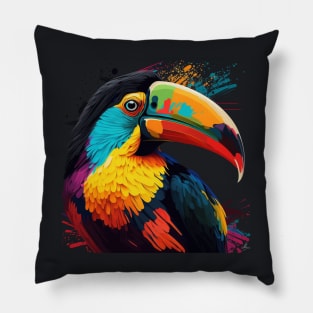 Pop Art Toucan Pillow