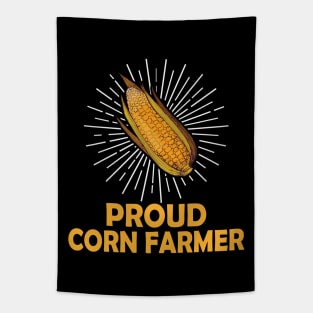 Proud Corn Farmer Tapestry
