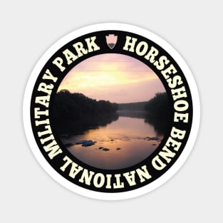 Horseshoe Bend National Military Park circle Magnet