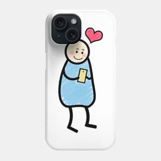 Stick man Love Mobile Phone Phone Case