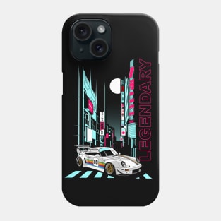 Neon Tokio 911 964 RWB JDM Tuning Car Phone Case