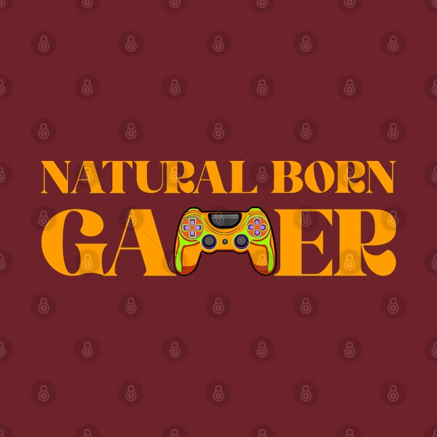 Cool Gaming Natural Born Gamer Controller by hudoshians and rixxi