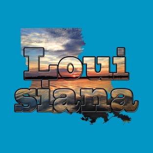 Bayou Sunrise Loui_siana T-Shirt