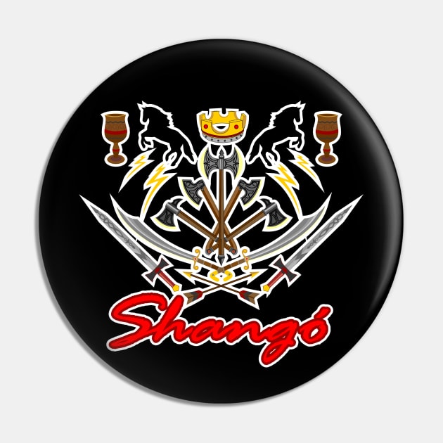 Shangó Weapons Pin by Korvus78