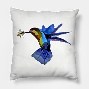 Honey bird Pillow