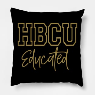 HBCU Educated Design Pillow