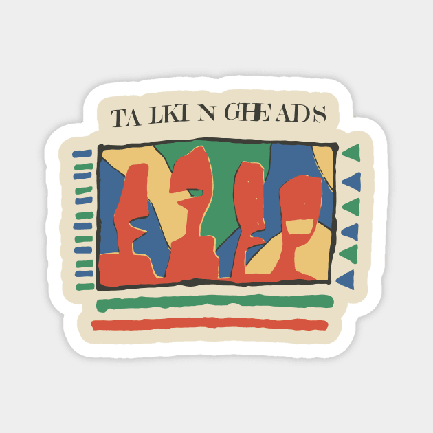 talking heads Magnet by Mr.Skull & Grunge