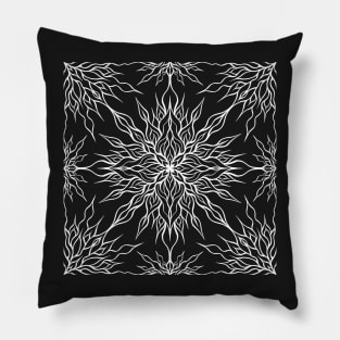 Alien Flower Pattern Pillow