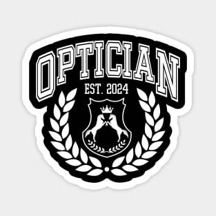 Custom College Optician Graduation 2024 Magnet