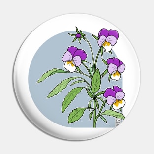 Pansy Pin