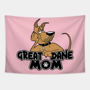 Great Dane Mom Tapestry