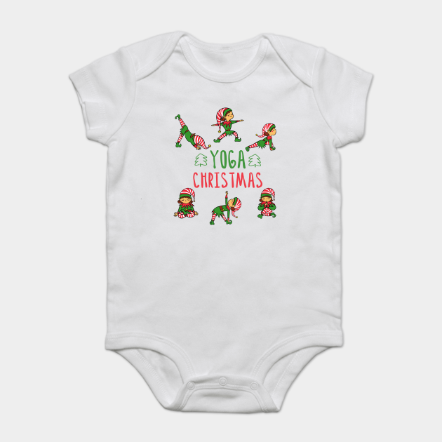 Elf Yoga Christmas Yoga Christmas Body Bebe Teepublic Fr