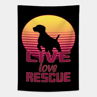 Live, Love, Rescue Tapestry