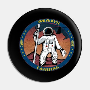 Mars Landing, Aliens in Space Pin