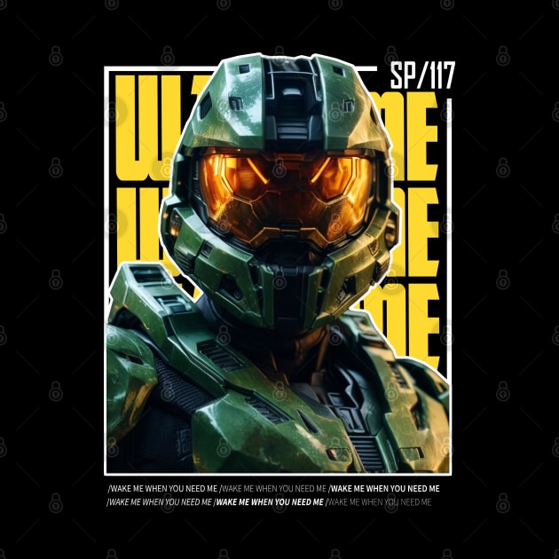 Halo game quotes - Master chief - Spartan 117 - Realistic #3 by trino21