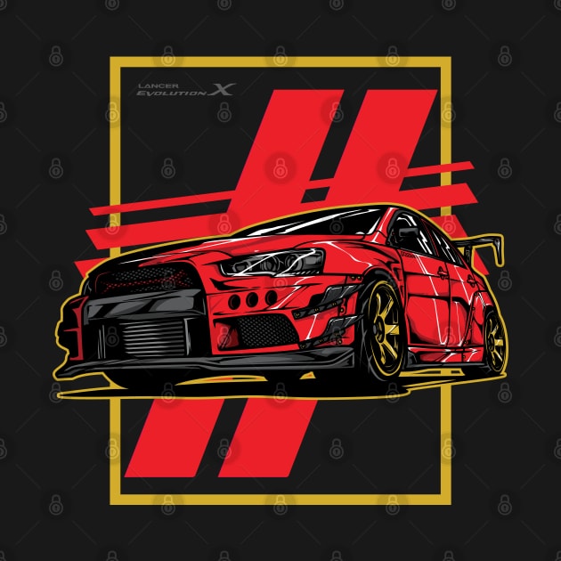 Mitsubishi Evo 10 by Rockartworks