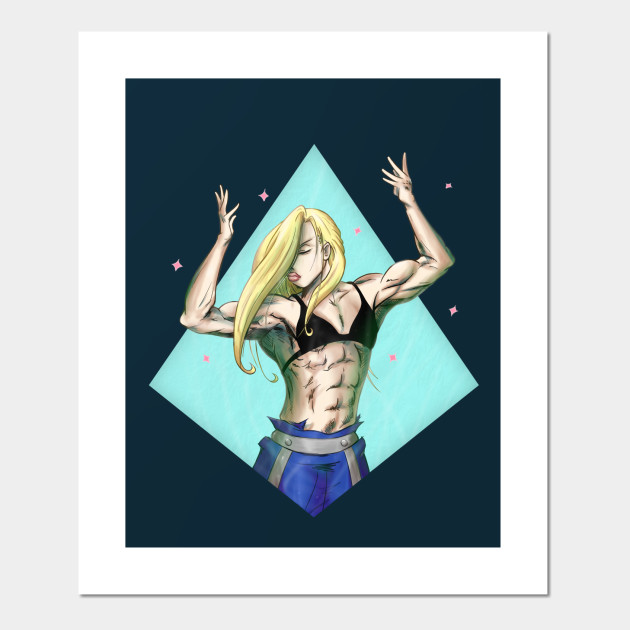 Olivier Mira Armstrong Flex Fullmetal Alchemist Posters And Art Prints Teepublic Uk She is in charge of briggs, the northern military border. olivier mira armstrong flex